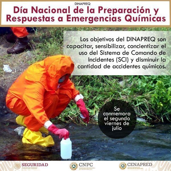 Participa en el Día Nacional para la Preparación y Respuesta a Emergencias Químicas (DINAPREQ 2021)
