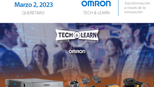 Asiste al evento Tech & Learn organizado por OMRON.