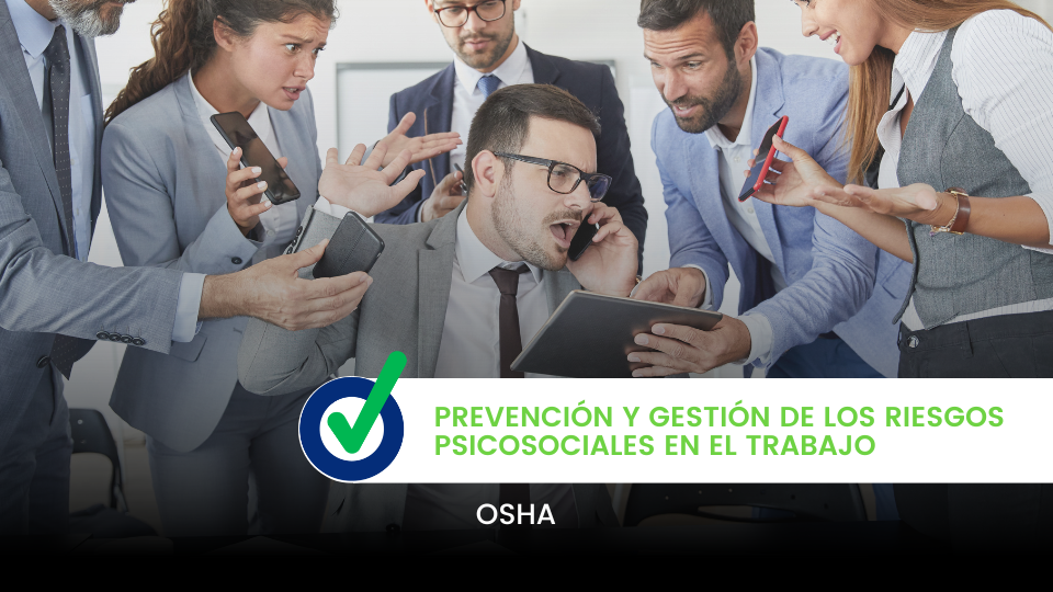 Prevención de riesgos psicosociales en el trabajo