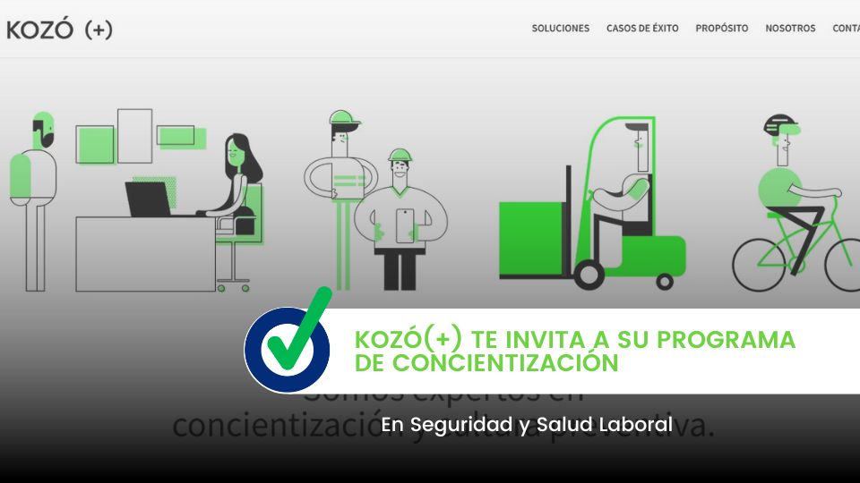 KOZÓ(+) te invita a su Programa de Concientización
