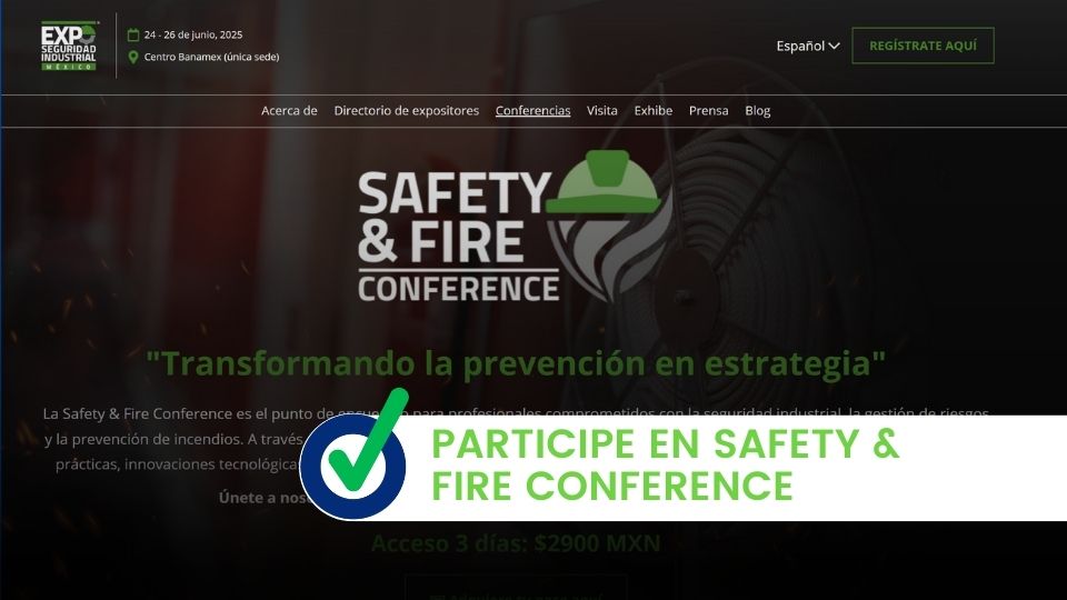 Participa en ''Safety & Fire Conference''
