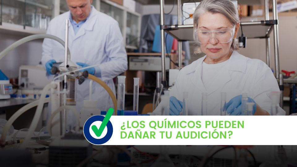 ¿Los químicos pueden dañar tu audición?