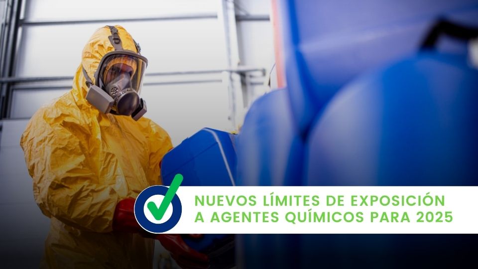 Nuevos Límites de Exposición a Agentes Químicos para 2025