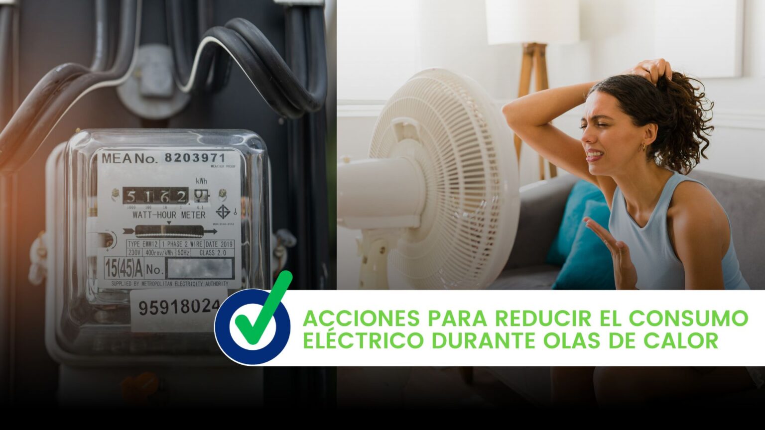 Acciones para reducir el consumo eléctrico durante olas de calor ...