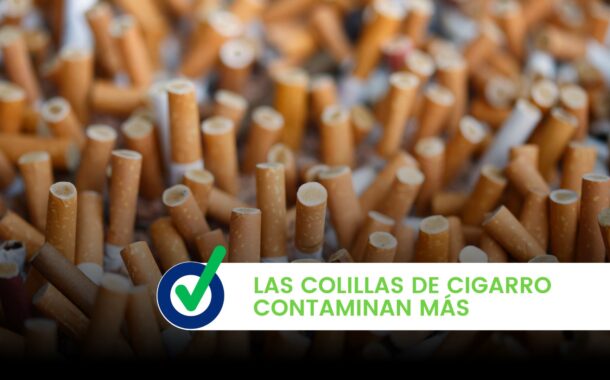 Las colillas de cigarro contaminan más