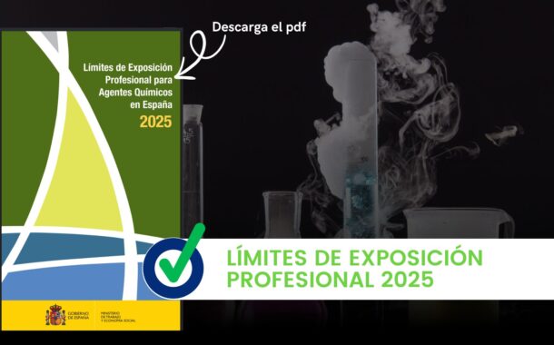 Límites de exposición profesional 2025