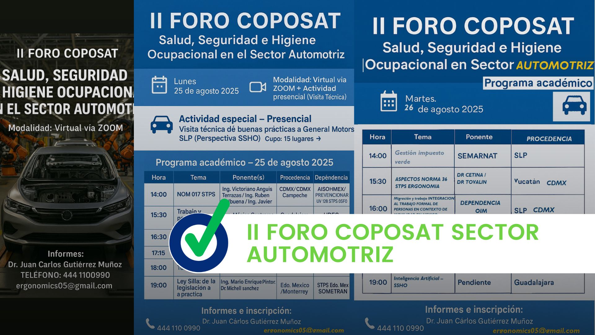 II Foro COPOSAT sector Automotriz