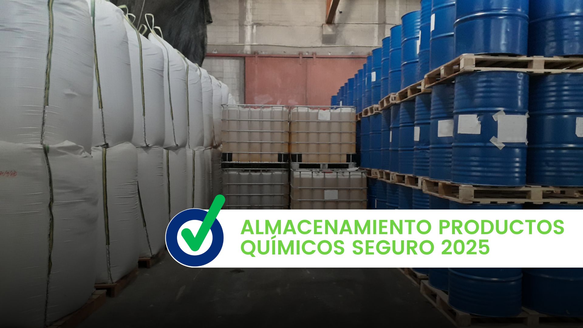Almacenamiento productos químicos seguro 2025