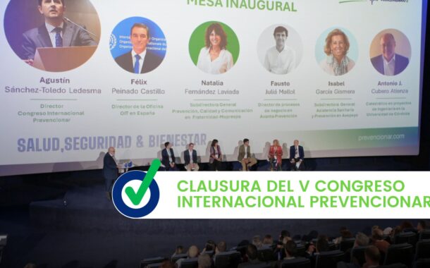 Clausura V Congreso Internacional Prevencionar
