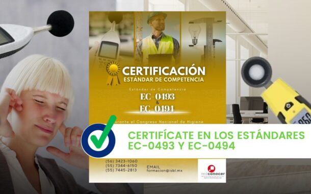 Certifícate en los estándares EC-0493 y EC-0494