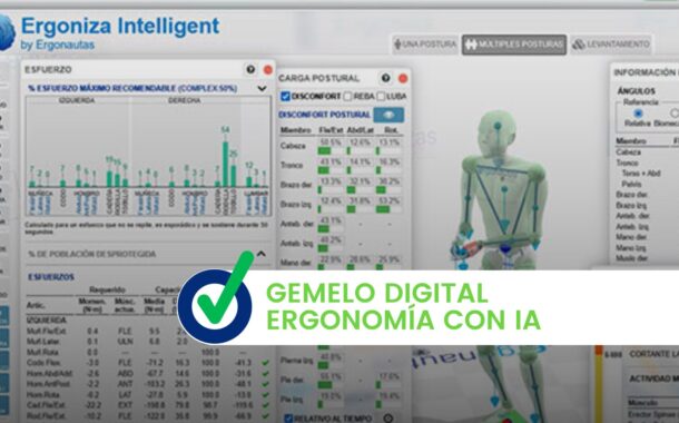 Gemelo Digital Ergonomía con IA