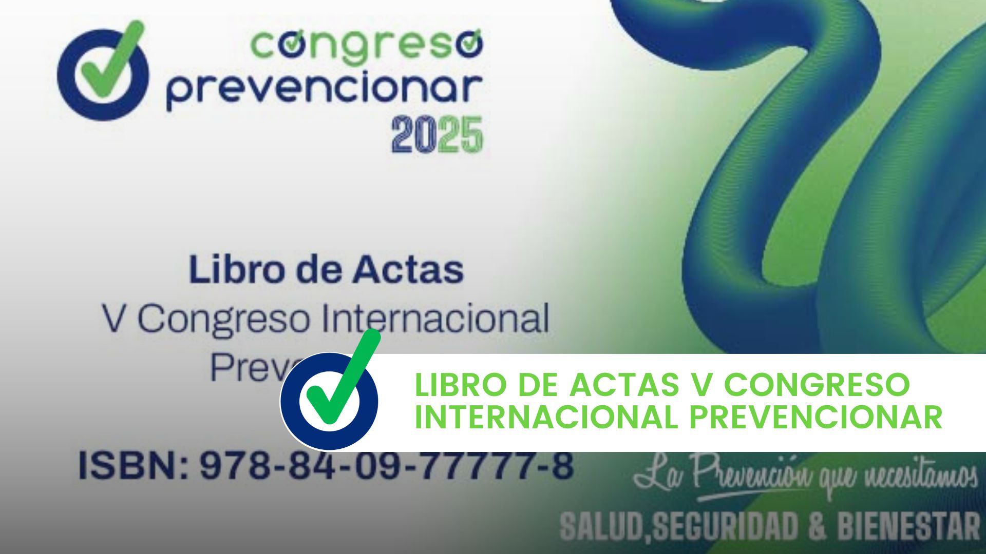 Libro de actas V Congreso Internacional Prevencionar