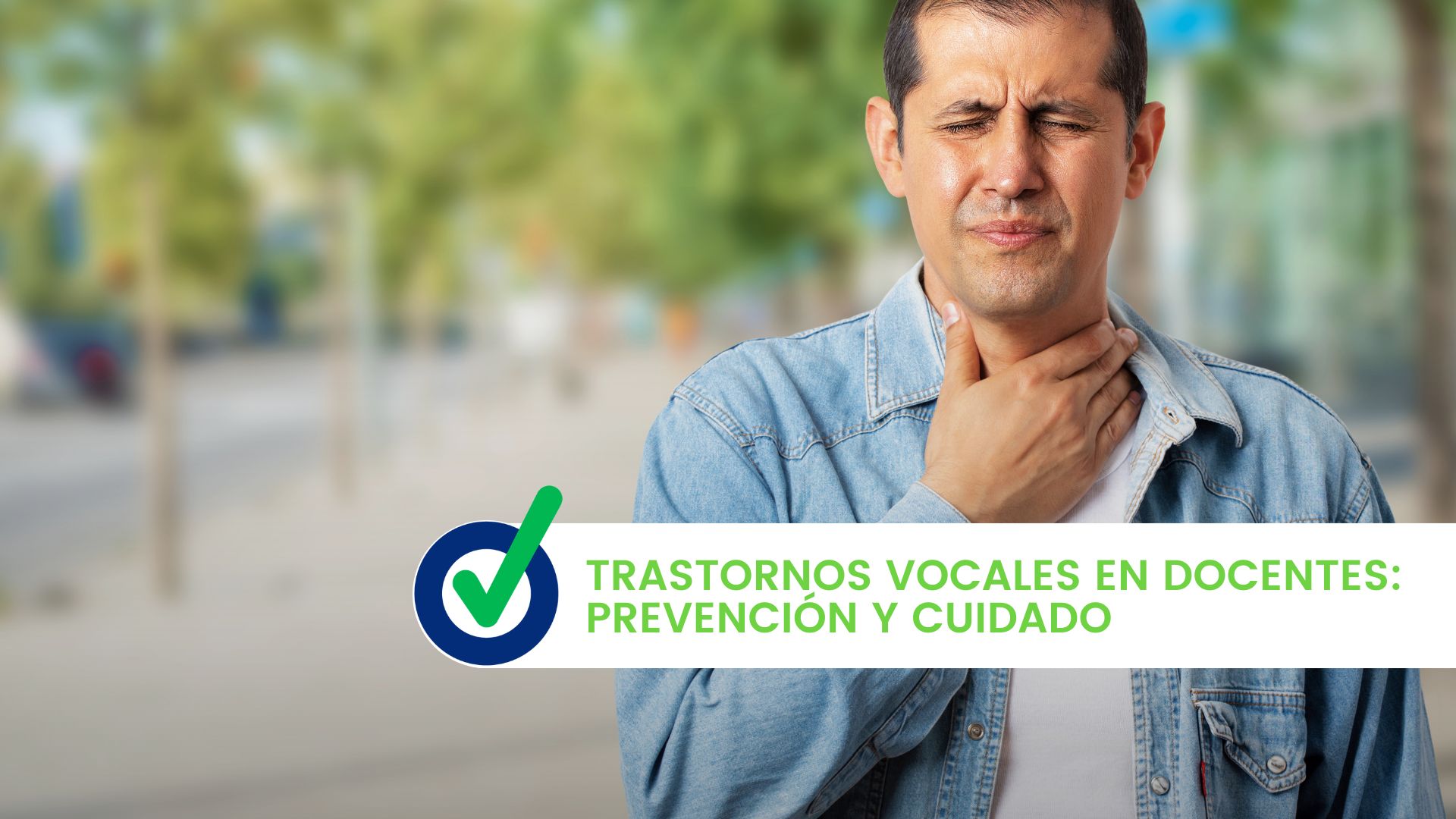 Trastornos vocales en docentes
