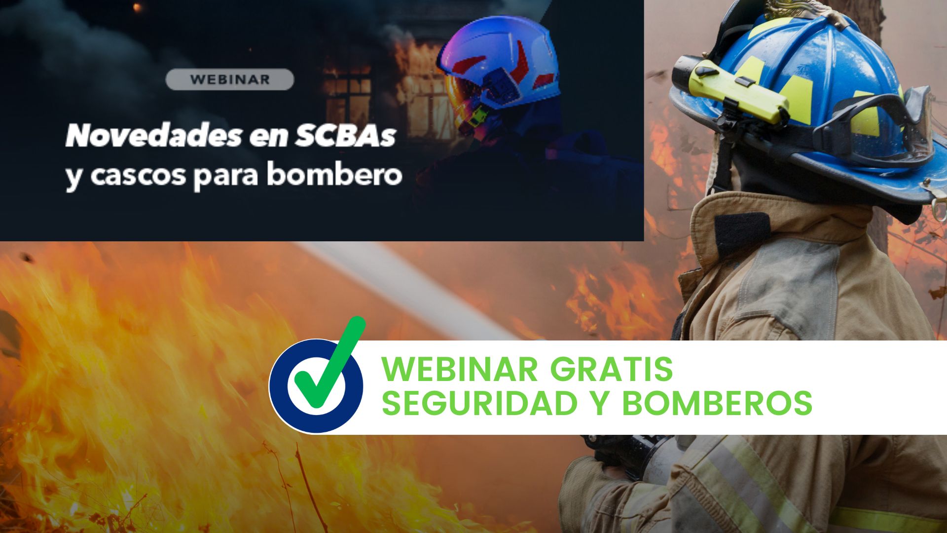 Webinar Gratis seguridad y bomberos
