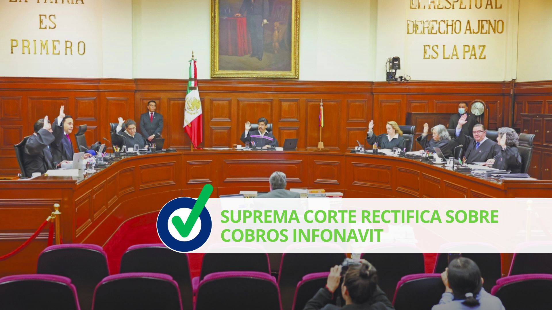 Suprema Corte rectifica sobre cobros Infonavit