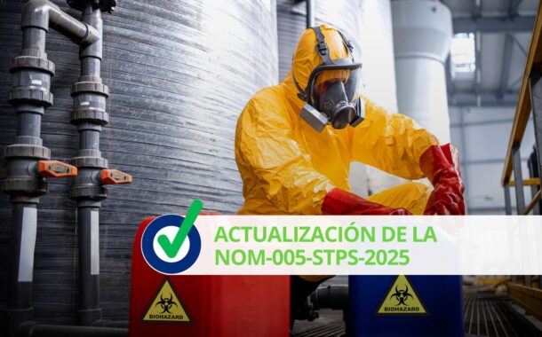 Actualización de la NOM-005-STPS-2025