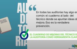 El cuaderno de mejoras del técnico en la auditoría