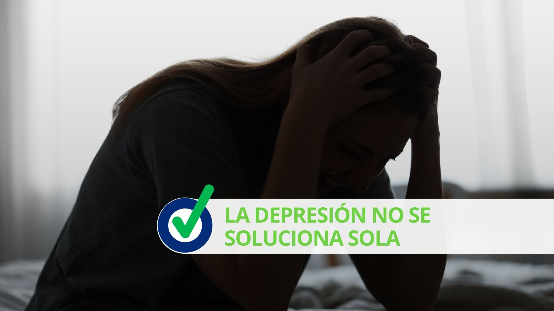 La depresión no se soluciona sola