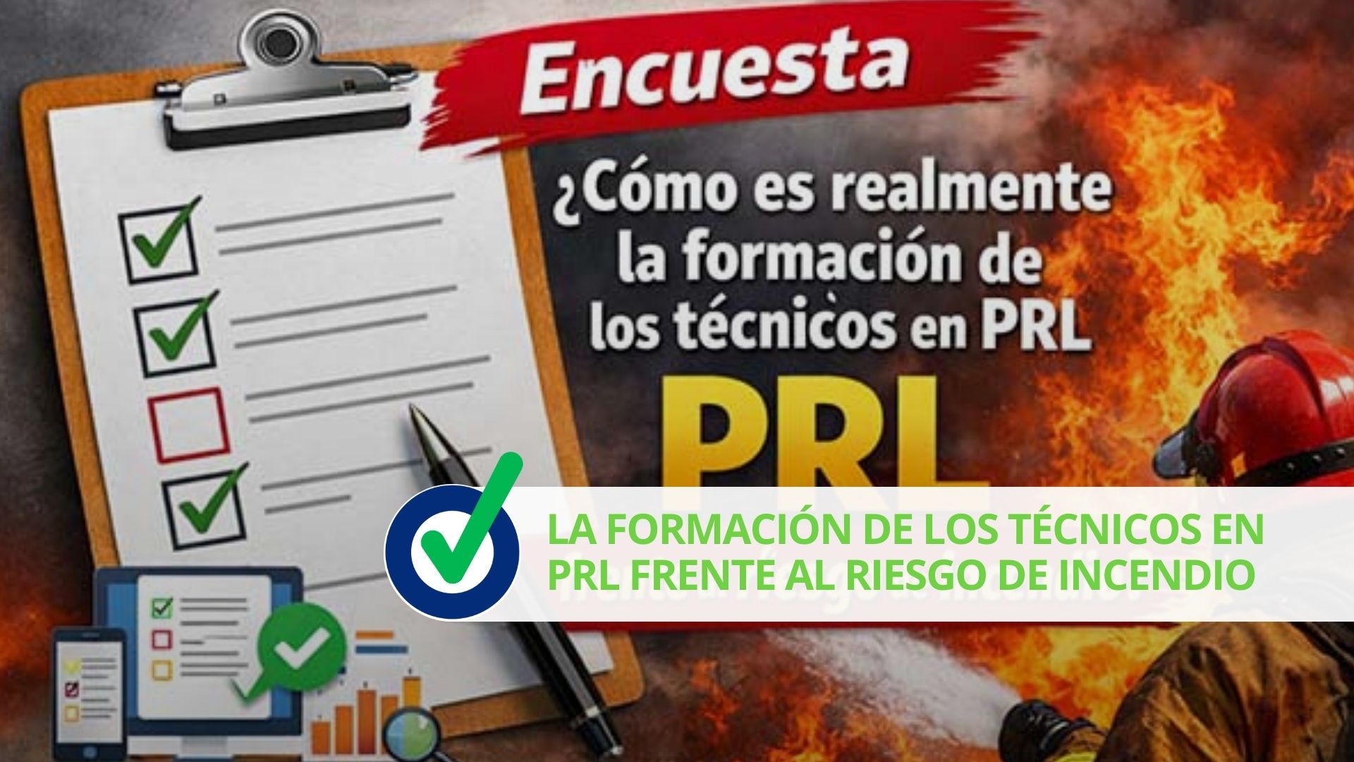 La formación de los técnicos en PRL frente al riesgo de incendio