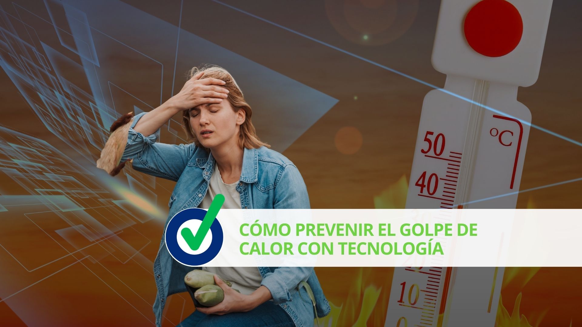 Cómo prevenir el golpe de calor con tecnología