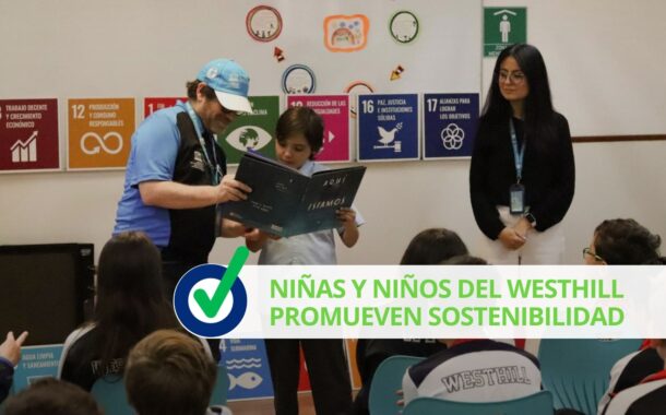 Niñas y niños del Westhill promueven sostenibilidad
