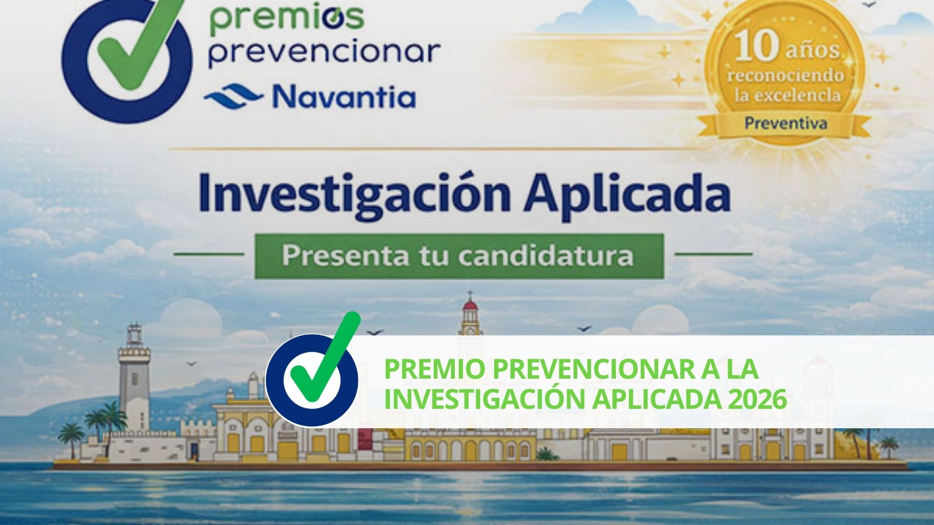 Premio Prevencionar a la Investigación aplicada 2026