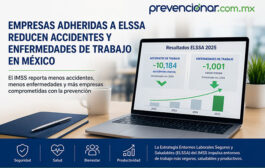 Empresas adheridas a ELSSA reducen accidentes y enfermedades de trabajo en México