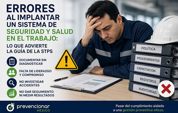 Errores al implantar un sistema de seguridad y salud en el trabajo: lo que advierte la guía de la STPS
