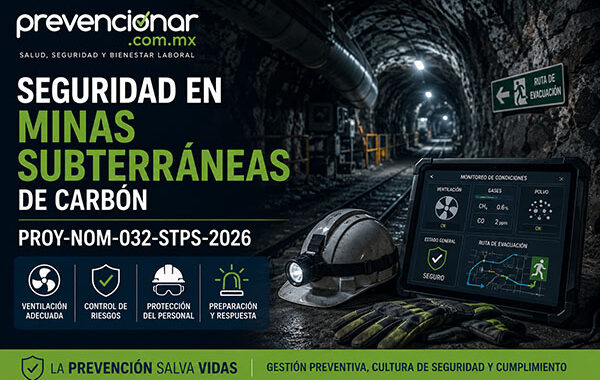 STPS publica proyecto de norma para reforzar la seguridad en minas subterráneas de carbón