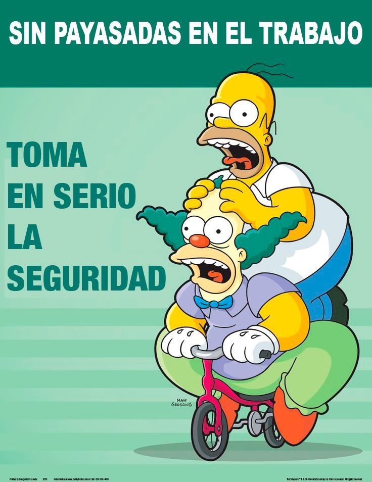 Sin payasadas en el trabajo: la seguridad también se toma en serio cuando el mensaje entra con humor