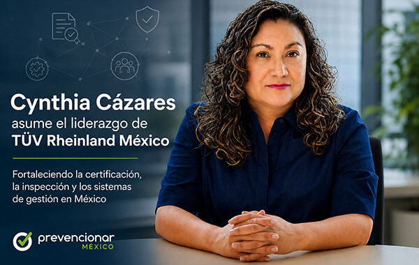 Cynthia Cázares asume el liderazgo de TÜV Rheinland México