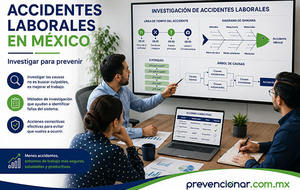 Accidentes laborales en México: investigar bien es tan importante como reportar