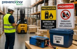 Incendios y accidentes por baterías de litio en almacenes y centros logísticos