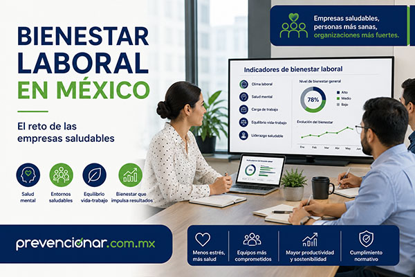 Bienestar laboral en México: las empresas avanzan, pero el estrés sigue marcando la agenda