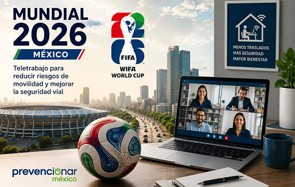 Mundial 2026: México impulsa el teletrabajo para reducir riesgos de movilidad y seguridad vial