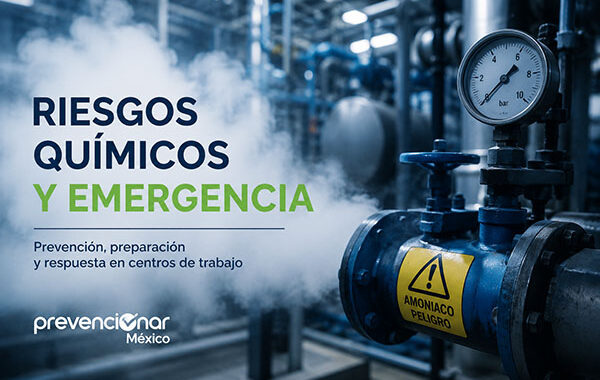 Fuga de amoniaco en fábrica de hielo alerta sobre riesgos químicos laborales en México