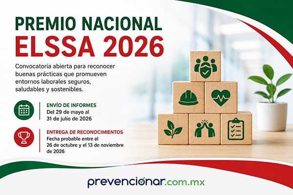 Premio Nacional ELSSA 2026: convocatoria abierta para reconocer buenas prácticas en seguridad, salud y bienestar laboral