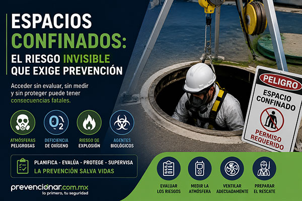 Espacios confinados: el riesgo invisible que exige una gestión preventiva avanzada