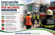 Evacuación preventiva de 180 trabajadores tras conato de incendio en zona industrial