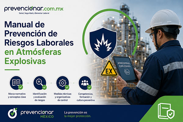Manual de Prevención de Riesgos Laborales en Atmósferas Explosivas #GRATIS