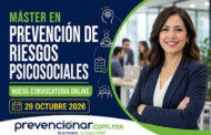 Máster en Prevención de Riesgos Psicosociales abre una opción de especialización para profesionales de México