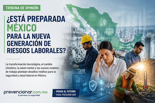 ¿Está preparada México para la nueva generación de riesgos laborales?