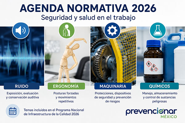 La agenda normativa de seguridad y salud que viene: ruido, ergonomía, maquinaria y químicos