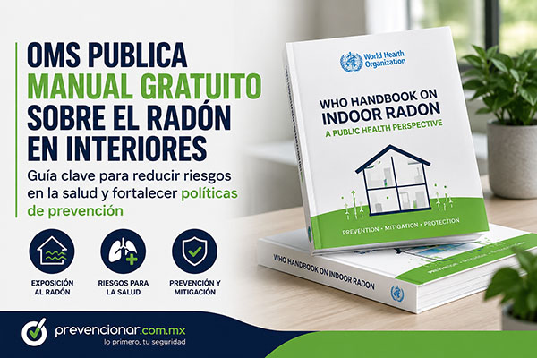 Manual de la OMS sobre el radón en interiores #Gratis