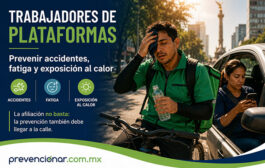 Trabajadores de plataformas: prevenir accidentes, fatiga y exposición al calor