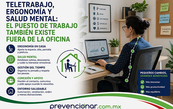 Teletrabajo, ergonomía y salud mental: el puesto de trabajo también existe fuera de la oficina