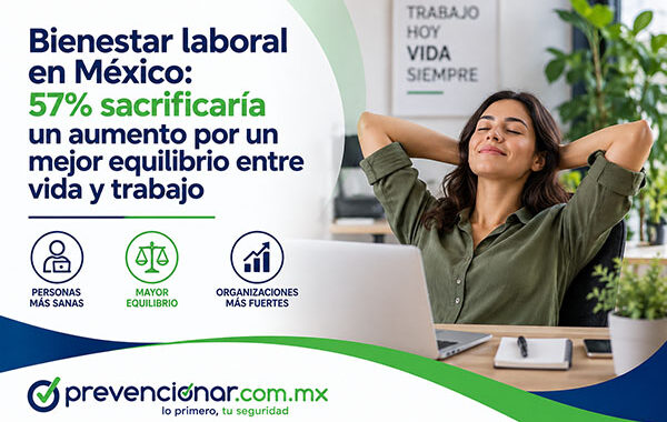 Bienestar laboral en México: 57% sacrificaría un aumento por un mejor equilibrio entre vida y trabajo