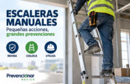 Escaleras manuales: riesgos y medidas preventivas para trabajar con seguridad