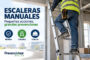Escaleras manuales: riesgos y medidas preventivas para trabajar con seguridad