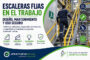 Escaleras fijas: diseño, mantenimiento y uso seguro para prevenir caídas